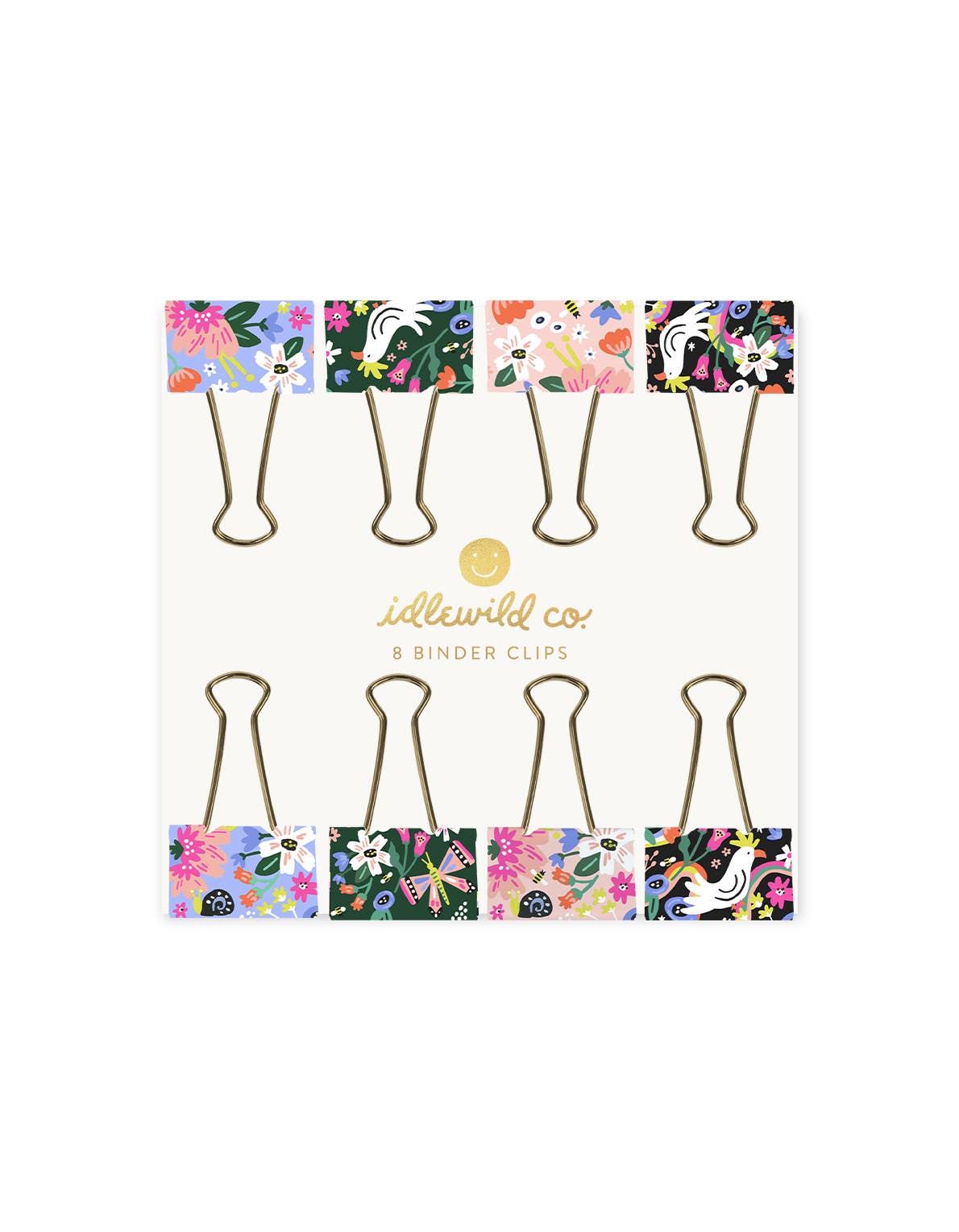 Idlewild Co. – wholesale Binder clip – Floral Binder Clips