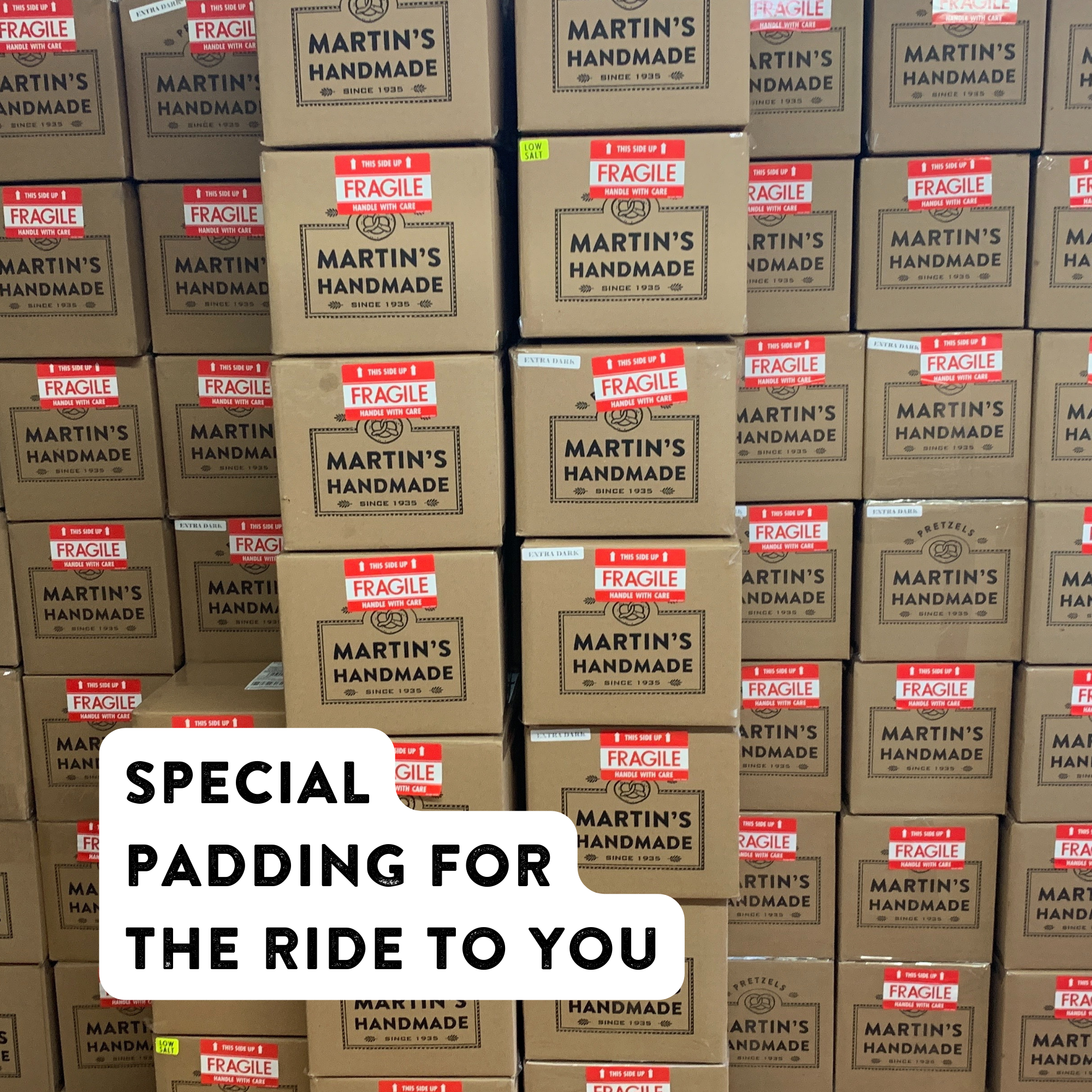 Martins Handmade Pretzels - Wholesale Pretzels - Handmade Sourdough Pretzels, Salted - 2.75 oz Bags10