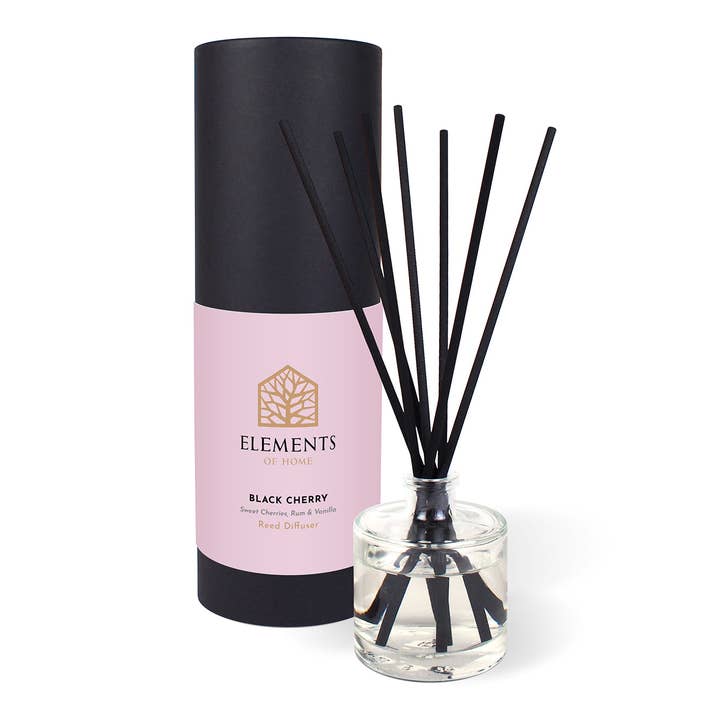 Black Cherry Diffuser - Rich Fragrance with Screw Metal Cap for wholesale by Elements of Fragrance