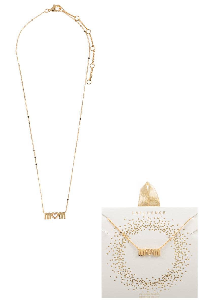 CRM Moederhanger met 18K vergulde ketting voor groothandel op Faire1