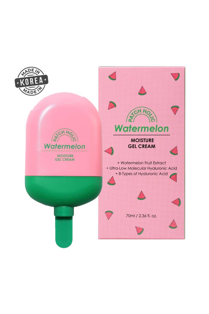 PINEAPPLE Beauty - Wholesale Facial Moisturizer - Patch Holic PAT020 Watermelon Moisture Gel Cream - 6pc