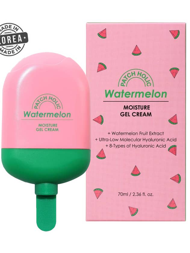 Patch Holic PAT020 Watermelon Moisture Gel Cream - 6pc for wholesale by PINEAPPLE Beauty