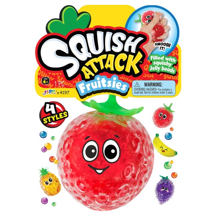 Fidget Toys Plus – wholesale Squishy toy – Kids & Baby – Fruitsies Water Beads Fruit Stress Ball Squishy Toy