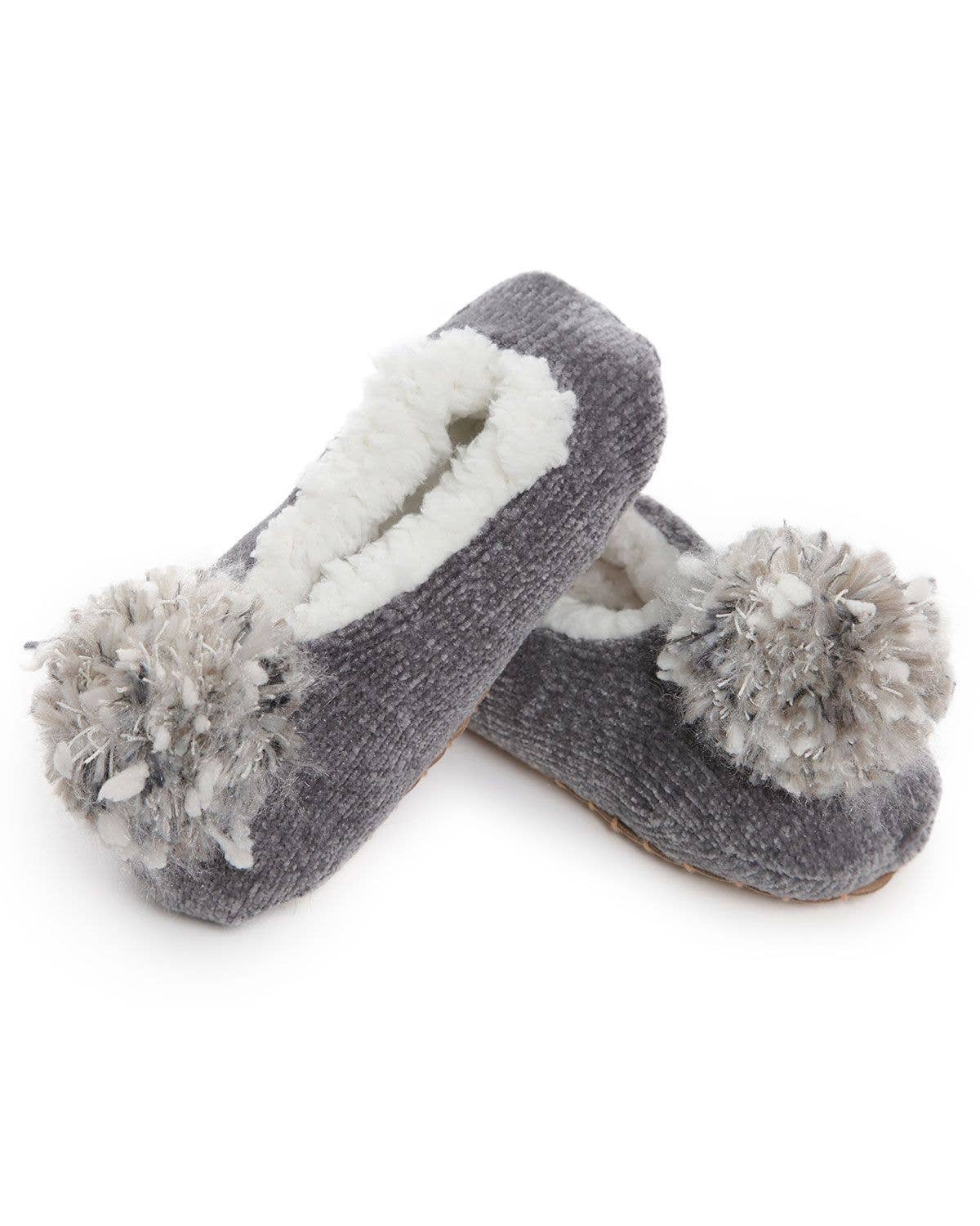 Infinity Classics International Inc. - Wholesale Slippers - Women's - MeMoi Chenille Pompom Slippers1