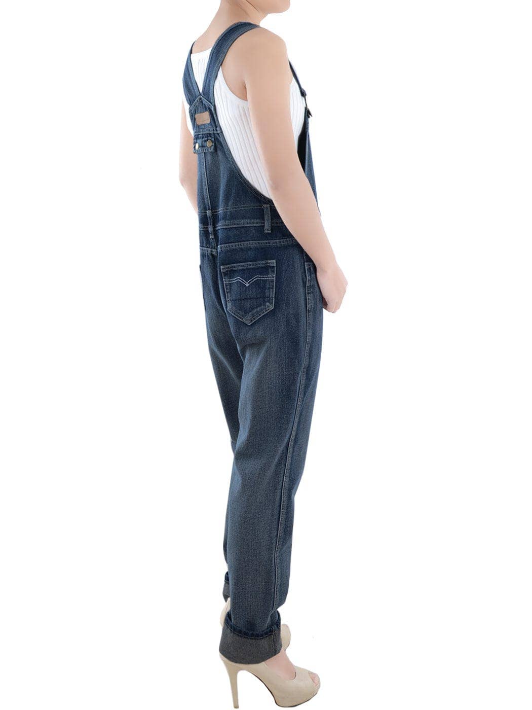 Anna Kaci Wholesale - Wholesale Overalls - Women's - Vintage Straight-Leg Overalls2