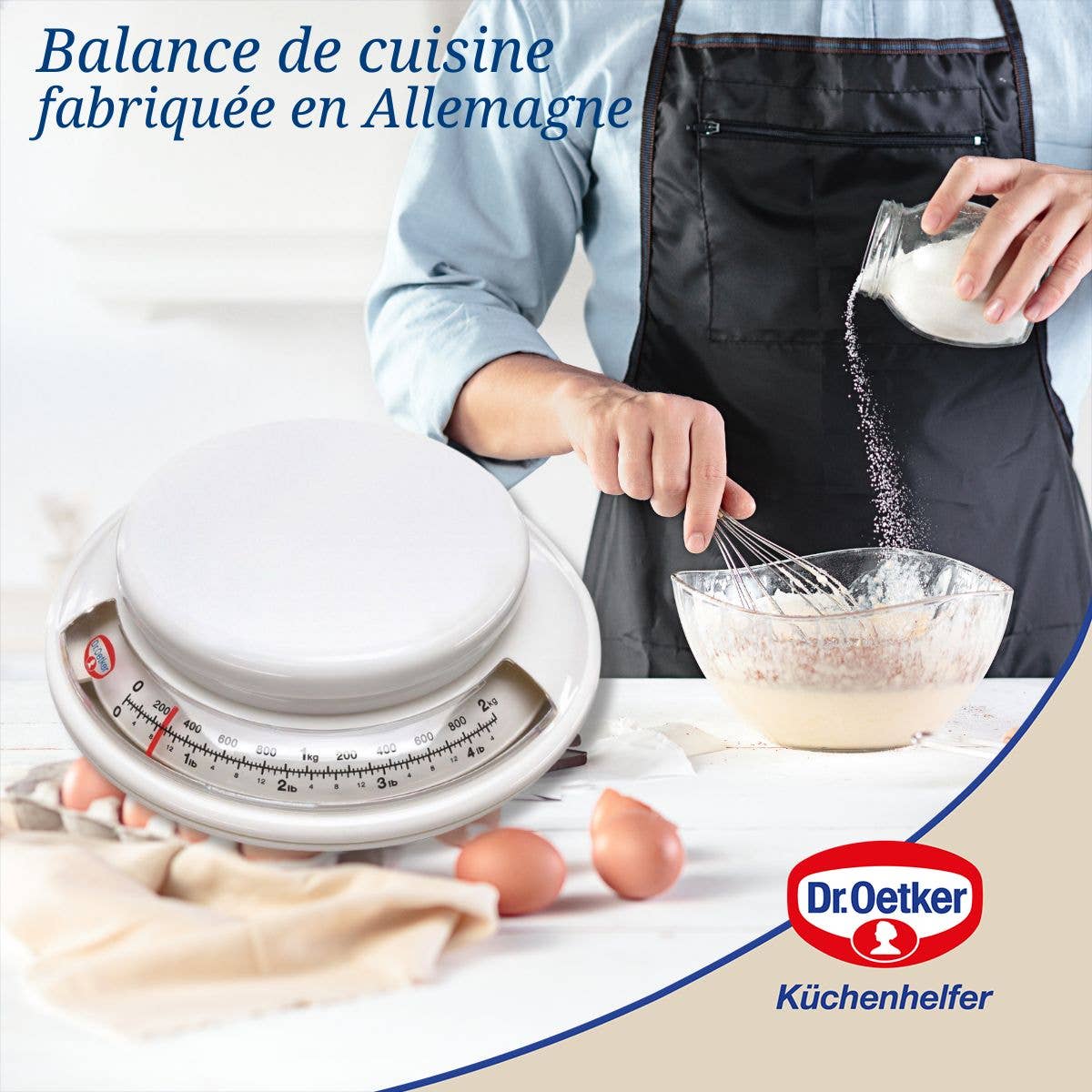 Dr. Oetker - Wholesale Kitchen Tool/Gadget - Kitchen scale without battery 2 kg Dr. Oetker Baker Edition1