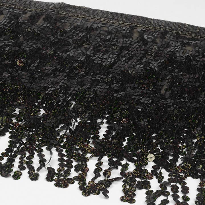 Funcredible - Wholesale Skirt – Women’s - Sequin Fringe Mini Skirt - Sparkly Belly Dance Hip Scarf 4