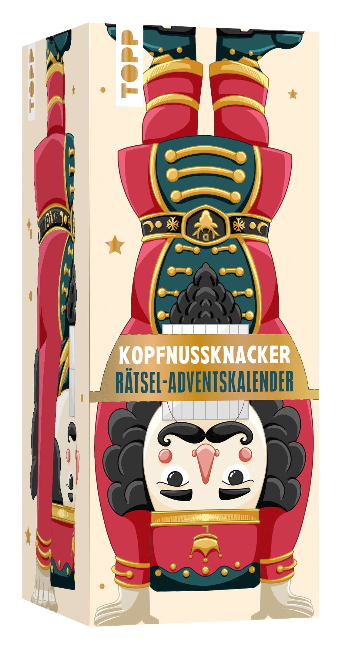 frechverlag TOPP & BusseSeewald - Wholesale Advent Calendar - The Head Nutcracker – Puzzle Advent Calendar0