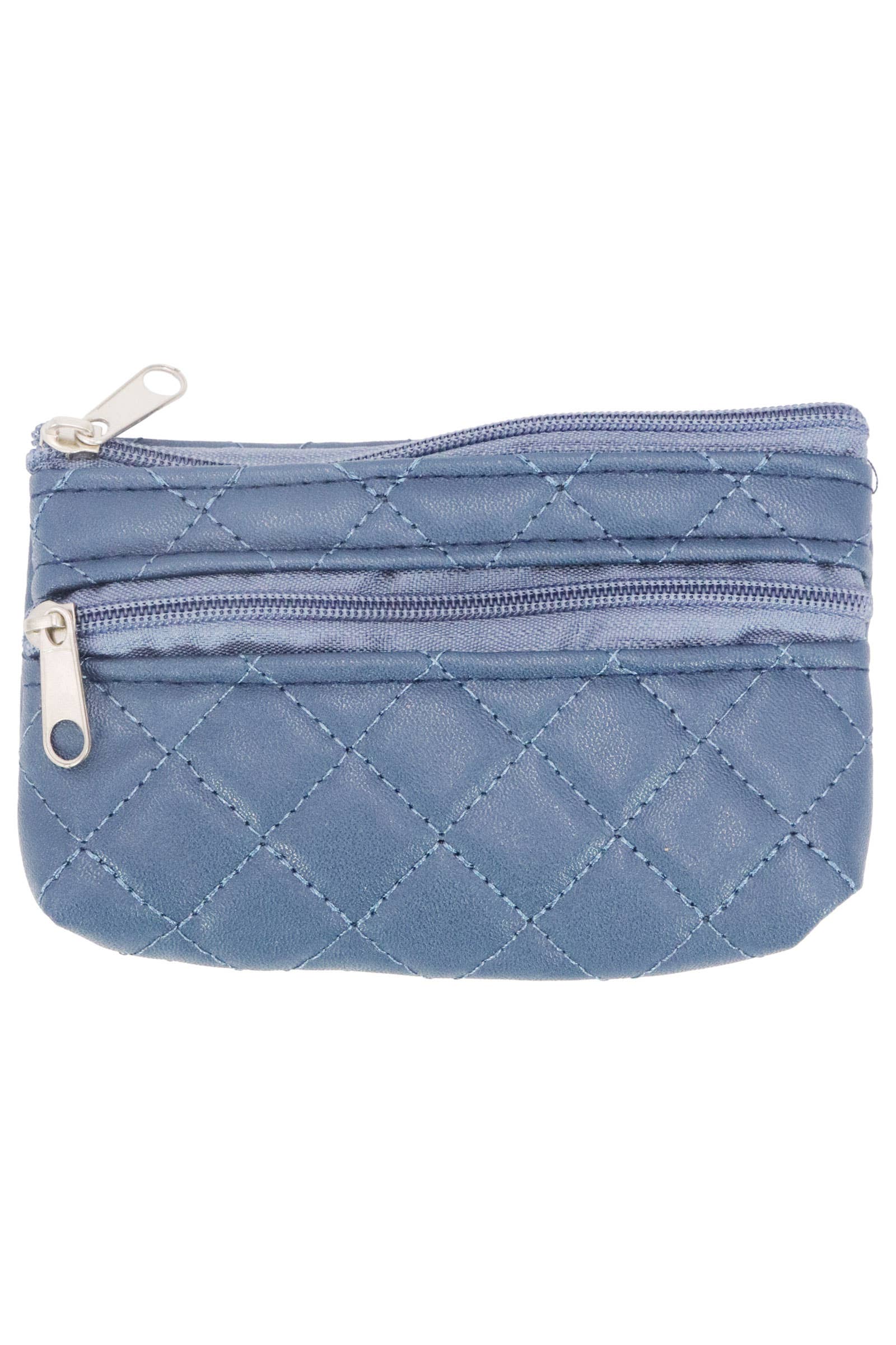 ASSORTI Porte-monnaie matelassé à double fermeture éclair en vente sur Faire9