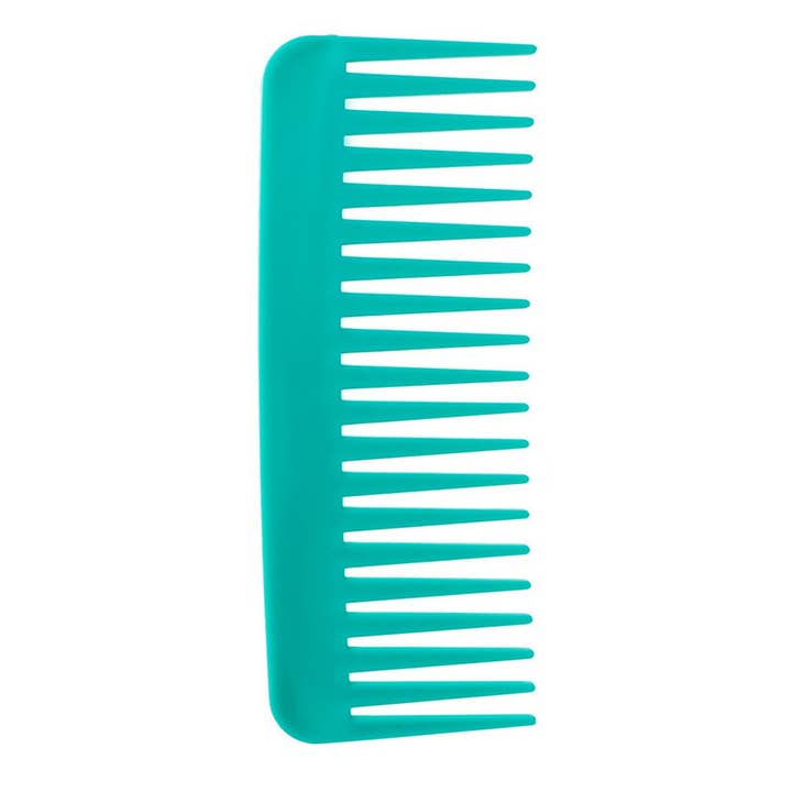 NINEXIS - Wholesale Hair Brush/Comb - CWMM6941_STRAIGHT CURLY HAIR HANDLELESS WIDE TOOTH COMB6
