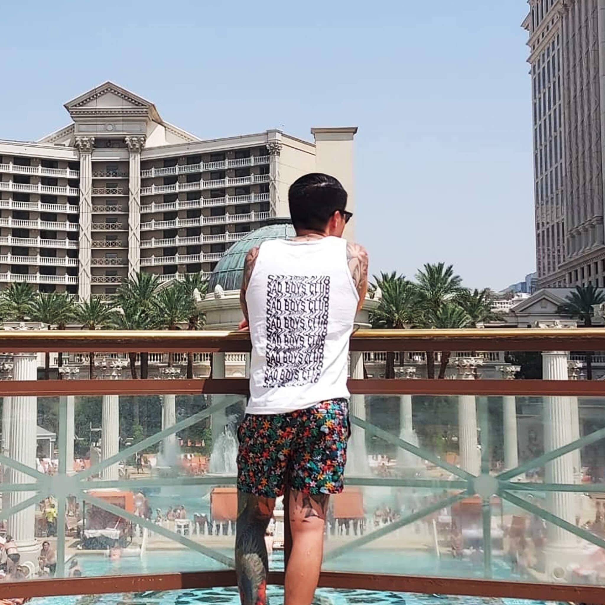 Sad Sad Club - Wholesale Tank Top - Men's - Tank Top | White2