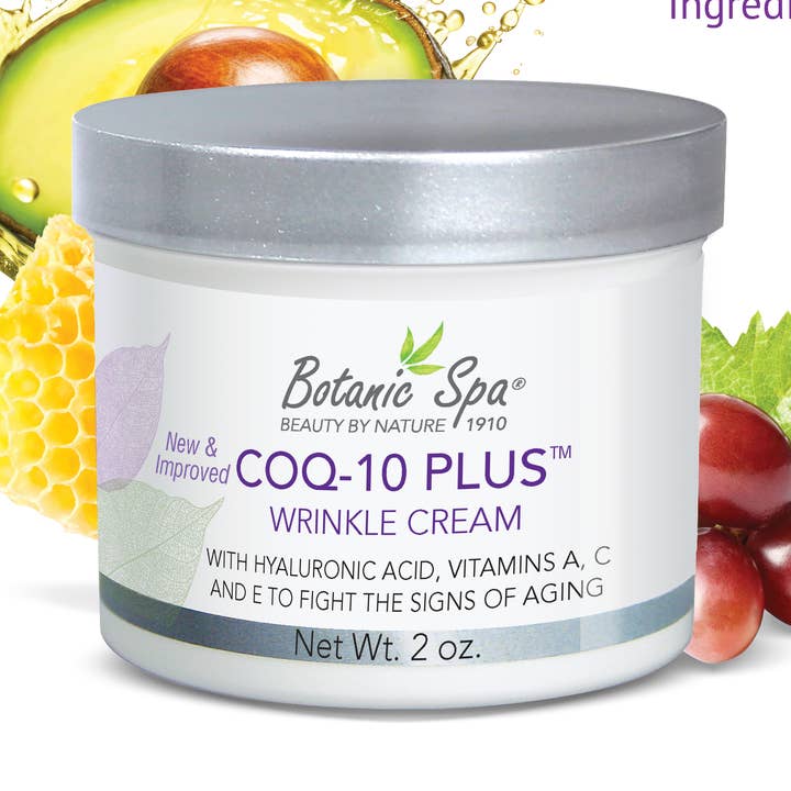 Botanic Spa CoQ-10 Plus Wrinkle Cream w/Hyaluronic Acid-2 oz for wholesale by Botanic Choice