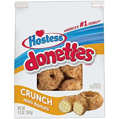 Hostess Donut Crunch Bag 6 Per Case for wholesale by Shop The King