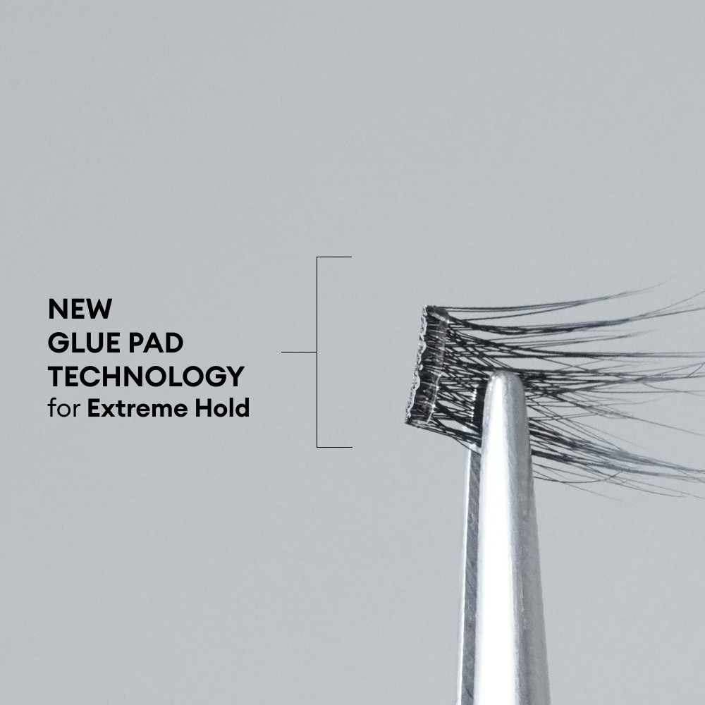 Silly George - Wholesale False/Fake Eyelashes - Pop-On Lashes - Flutter Black2