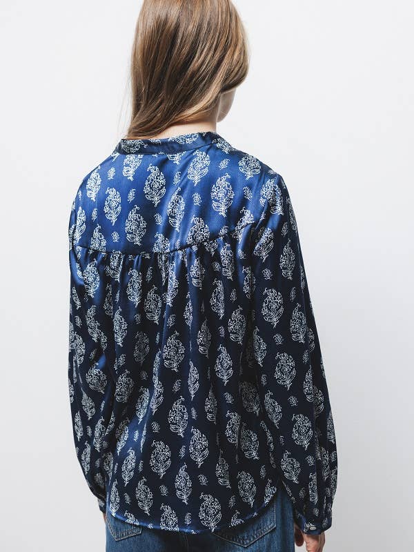 Lanidor - Wholesale Blouse - Women's - Printed Blouse (416682-188)2