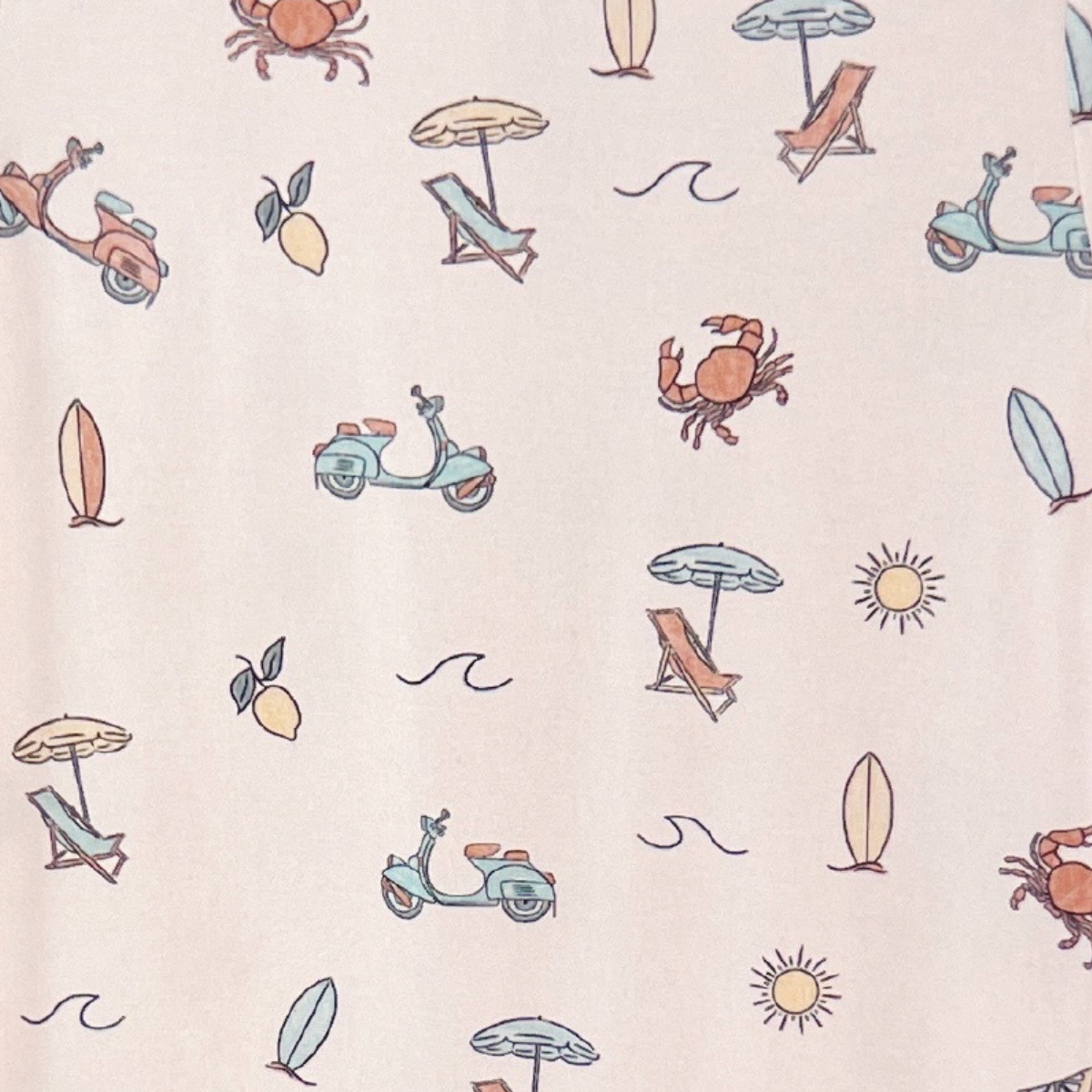 bug + bean kids - Wholesale Pyjamaset - Kinderen - Bamboe 2-delige Peuters Pyjama Set - Zomerse Sferen | Uniseks2