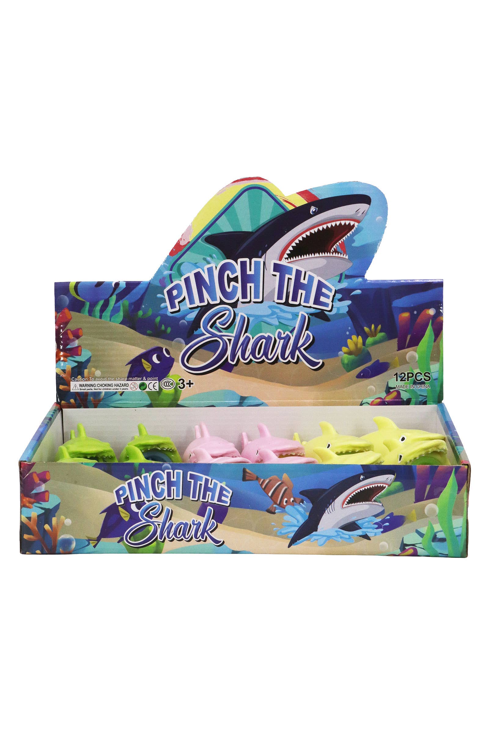 ASSORTED Shark Pop-up Squeeze Stretch Pull Squishy for wholesale on Faire2