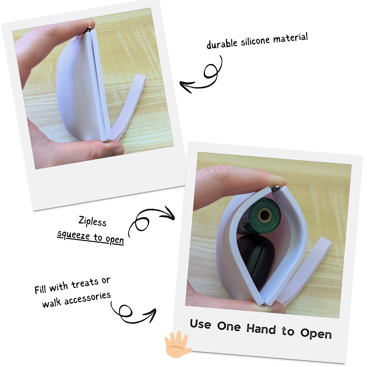 Up Dog Shop - Wholesale Pet Treat Bag - Dog - Up Dog One-Hand Training Treat Pouch2