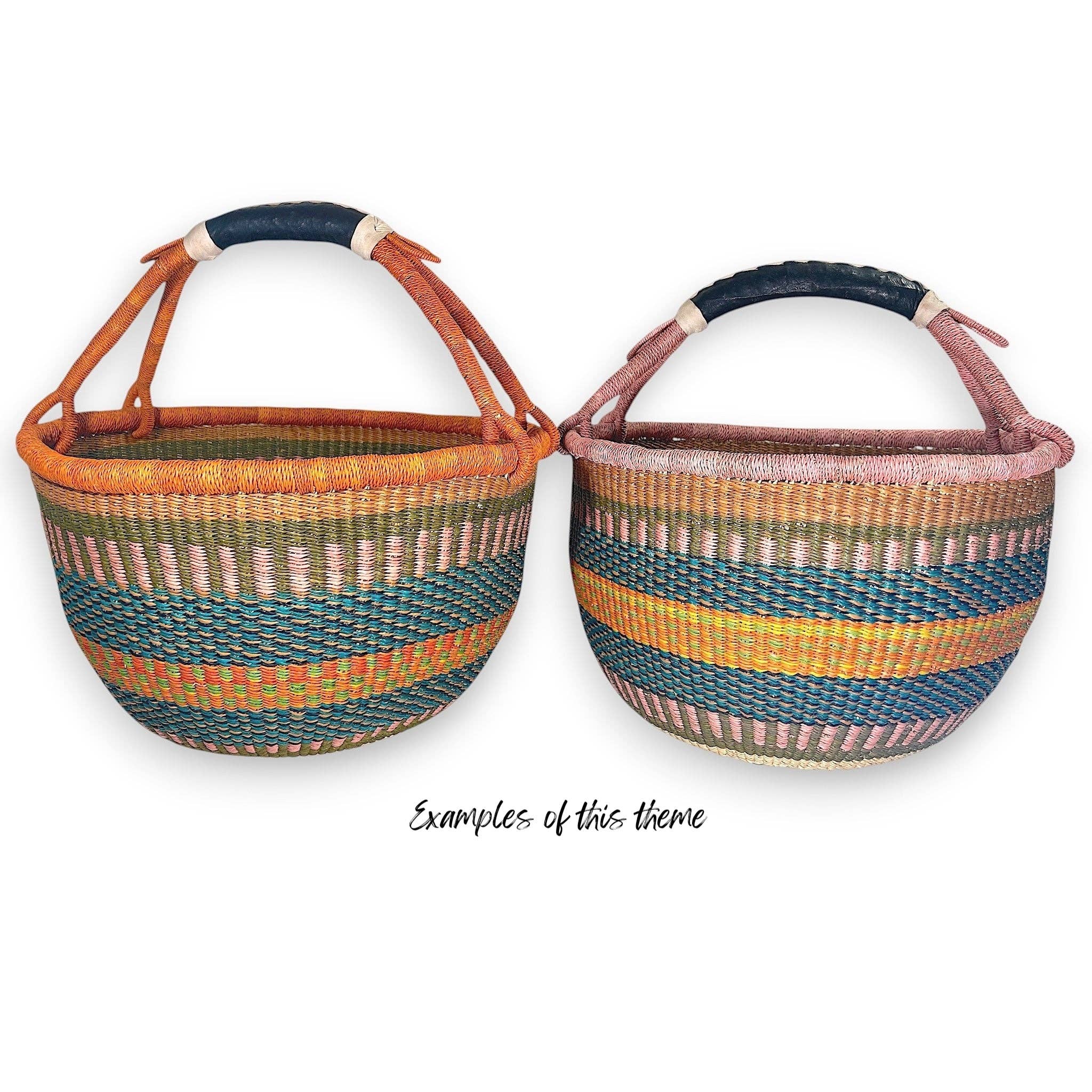 Ti-a Woven Goods - Wholesale Basket - Round Storage Basket27