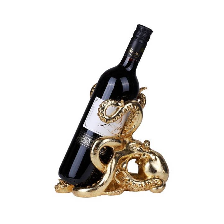 Pacific Trading - Wholesale Bottle Rack/Holder - 13374 Octopus Wine Holder C/8
