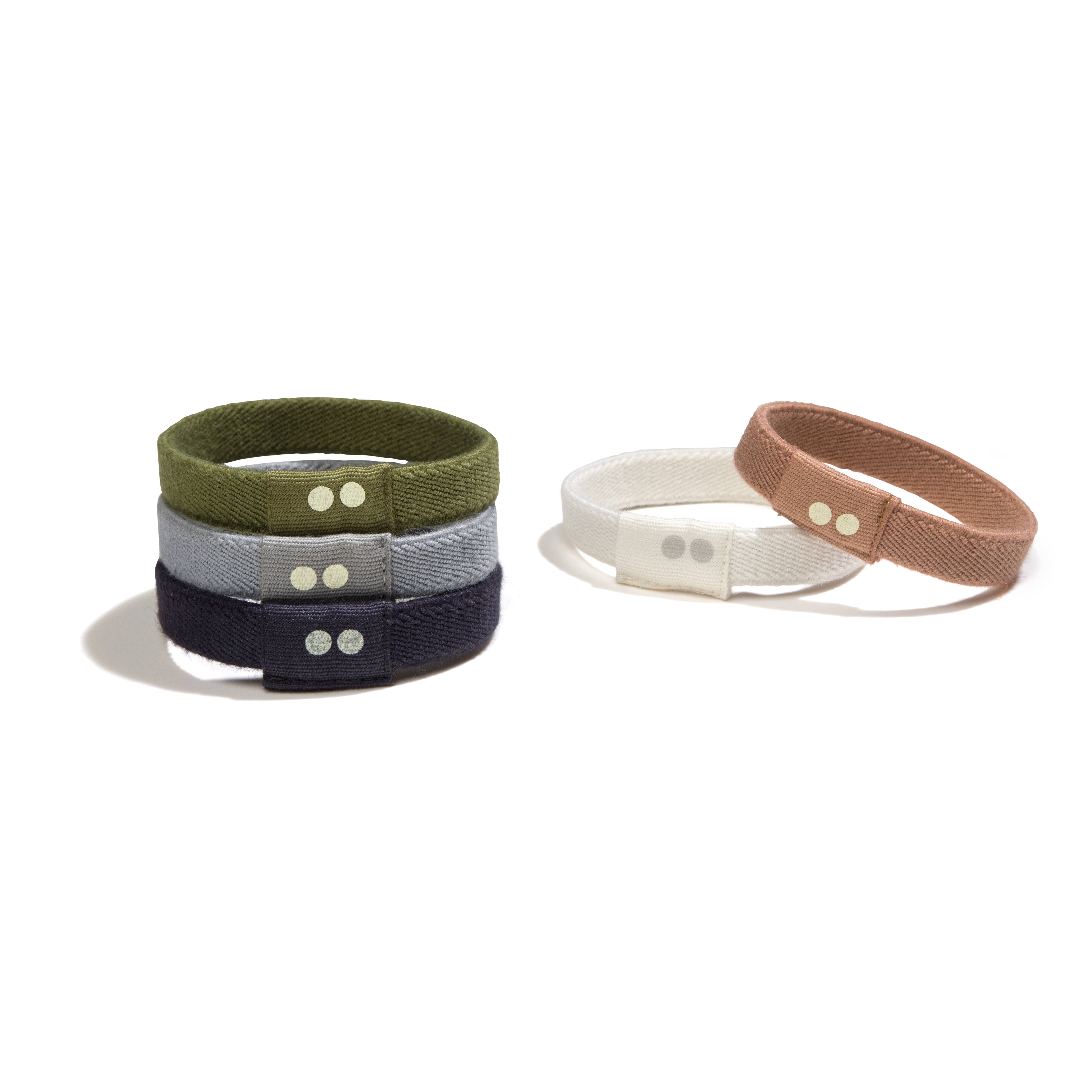 KOOSHOO - Vendita all'ingrosso Elastico per capelli - Elastici per capelli piatti senza plastica - Classics8