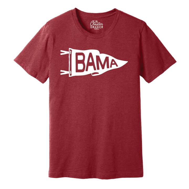 Bama Pennant T-Shirt for wholesale by The Chester Drawer