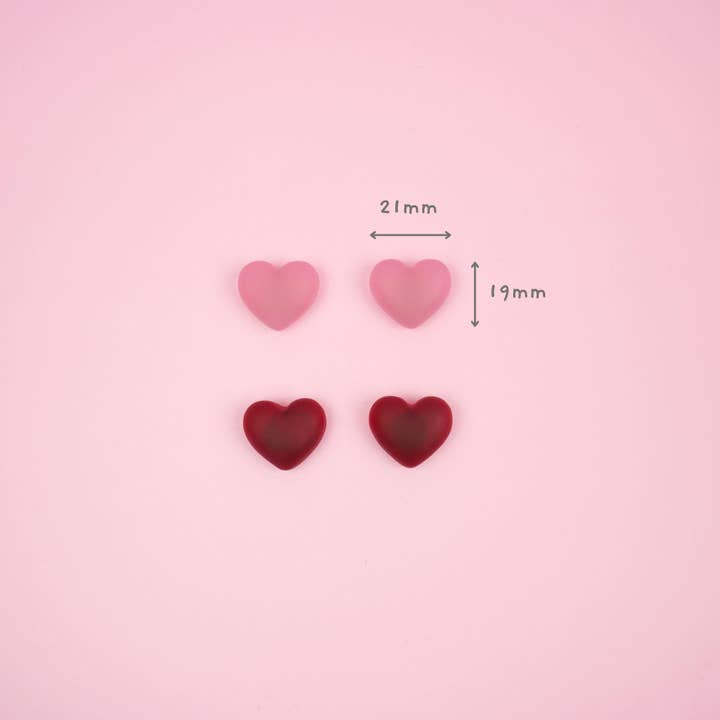 Mini Story Co - Wholesale Lapel Pin/Button - Love Heart Pins | Cute Heart Brooch | I Love You Badge | Romantic Lapel Accessories | Valentine's Gift | Pins for Backpack and Hat2