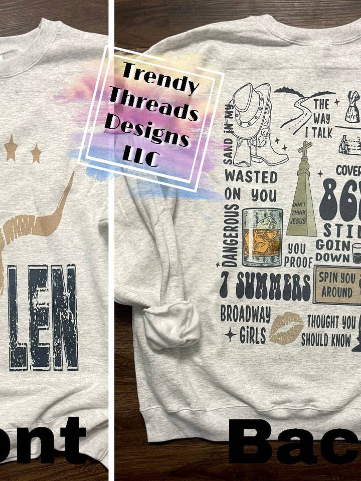 Sweatshirt MW Country pour la vente par Trendy Threads Designs LLC