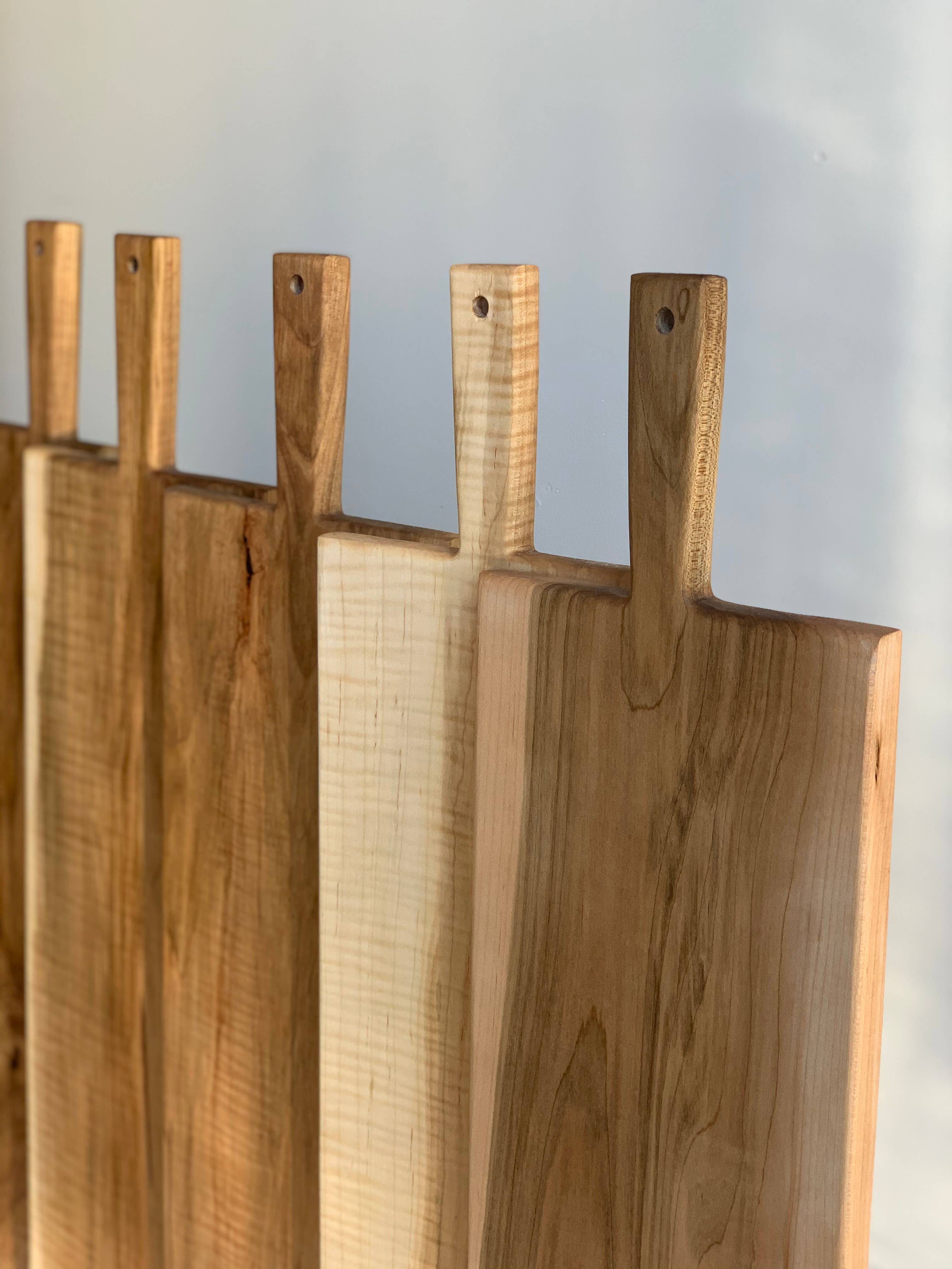 TimberFields Market - Vente Plateaux de service - Planche de service longue en érable1