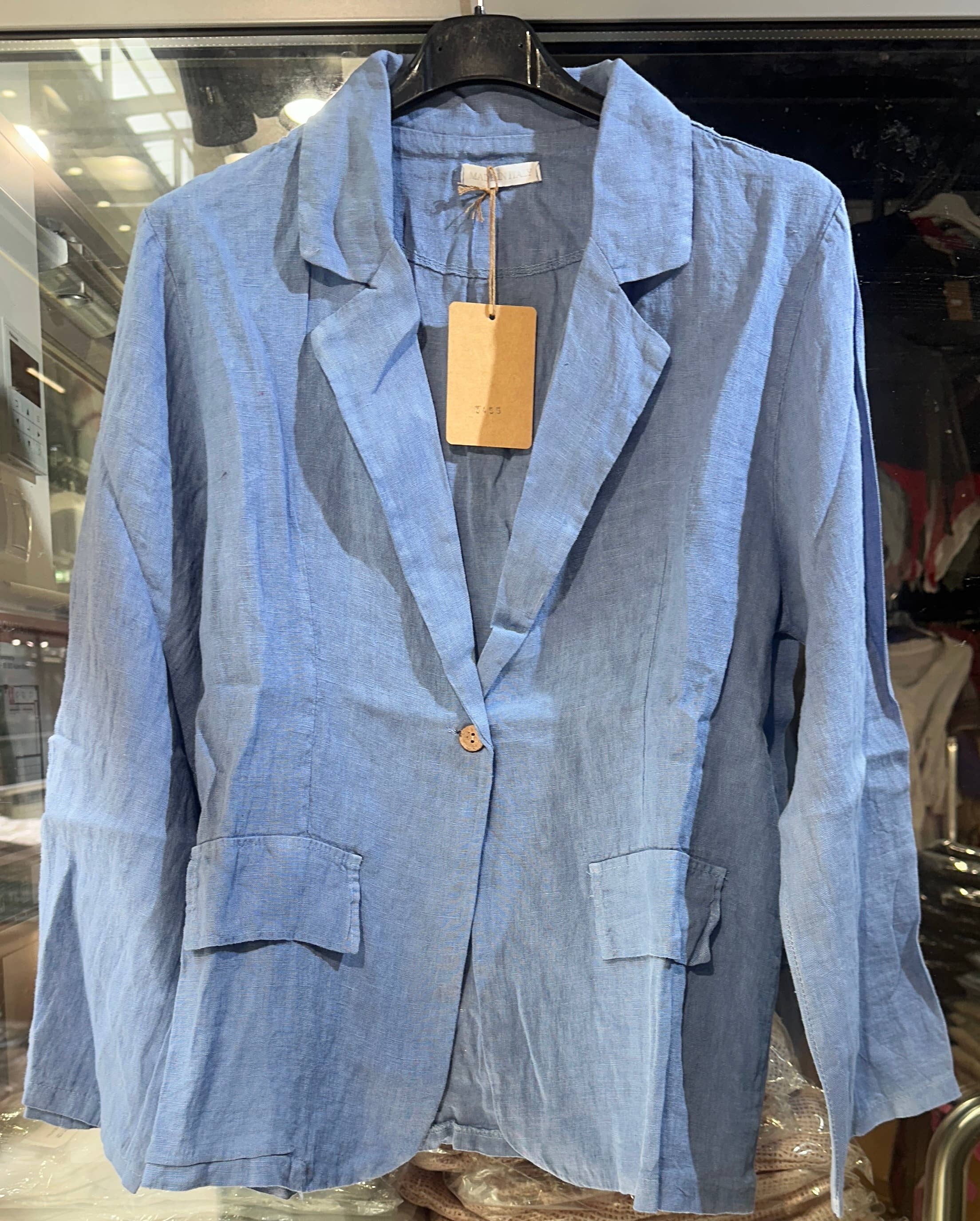 LÉA & LUC - Wholesale Jacket - Women's - 100% Linen Jacket REF. 345522
