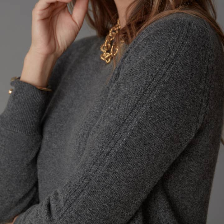 Tröjor i kashmir och merinoull för wholesale av LuxLined