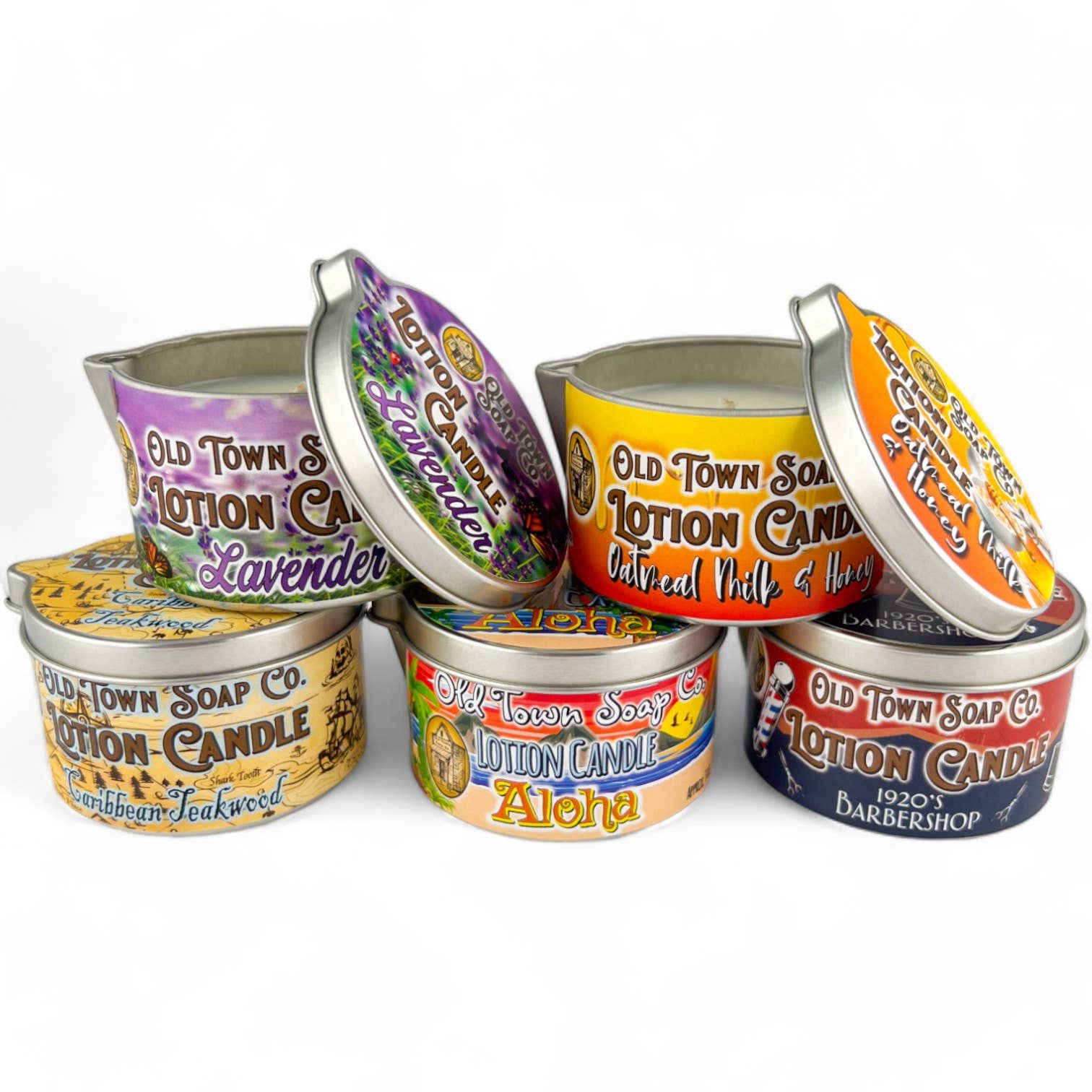 Old Town Soap Co. - Wholesale Reiskaarsen - Lotionkaarsen - in onze best verkochte geuren - Unieke huidverzorging37