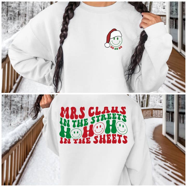 Mrs. Claus in the Streets for wholesale by Great Tees