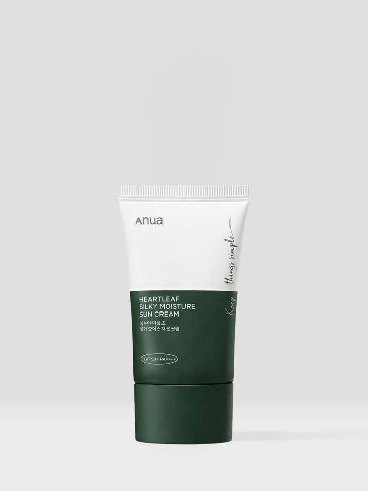 ANUA – Hjärtblad Silkeslen Fuktighetskräm Solskydd 50ml för wholesale av YEOSKIN