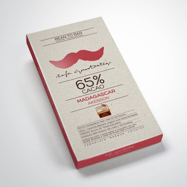 TXOKOLATE BEAN TO BAR MADAGASCAR-AKESSON 65% for wholesale by RAFA GORROTXATEGI