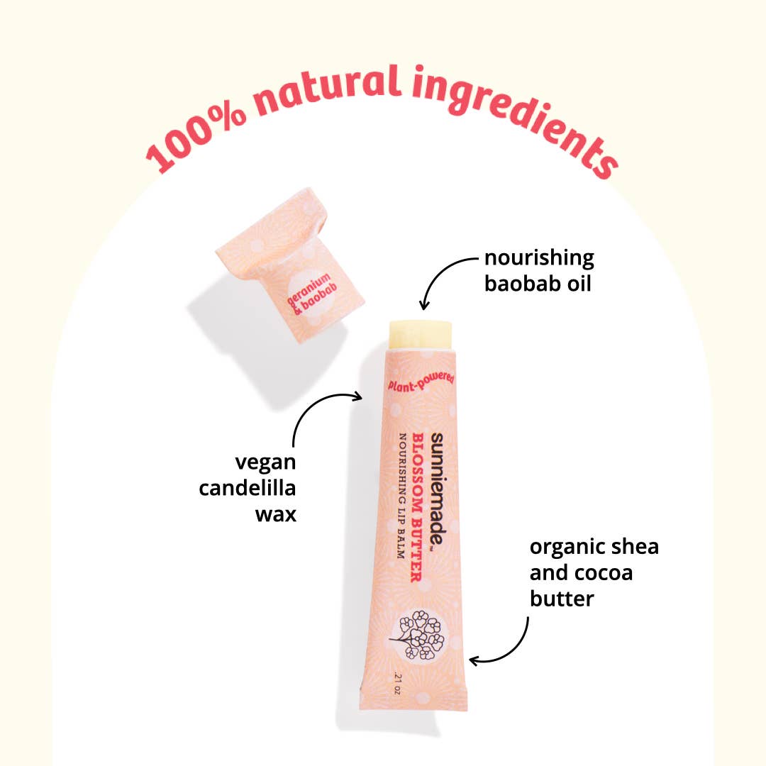 Sunniemade - Wholesale Lip Balm - Blossom Butter Nourishing Lip Balm3