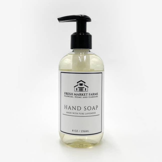 8 oz Hand Soap Natural for wholesale by Fresh Market Farms
