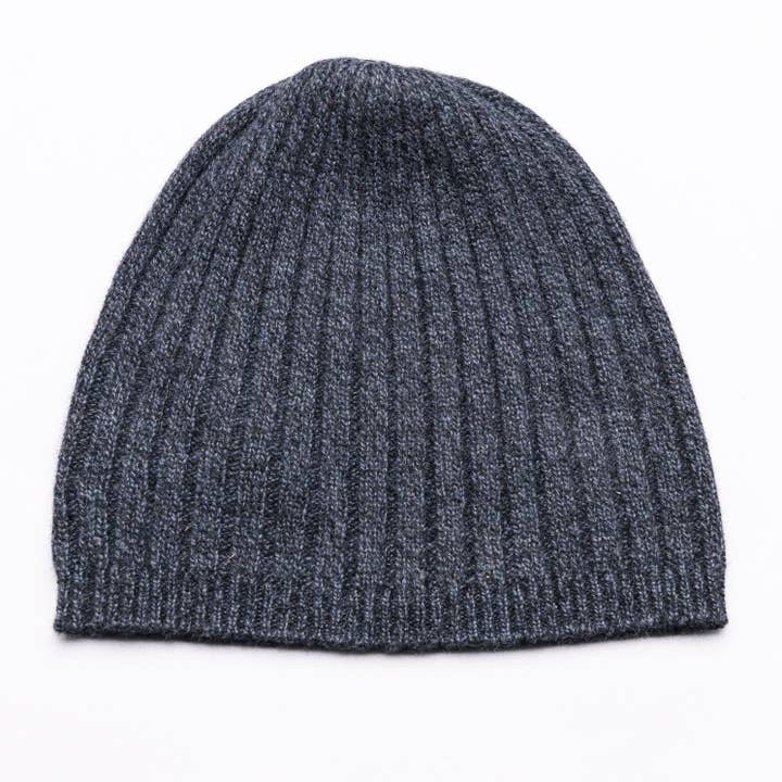 BROOME, berretto a costine per bebè, 100% puro cashmere, intrecciato, colore: grigio per la vendita all'ingrosso da parte di love Kate