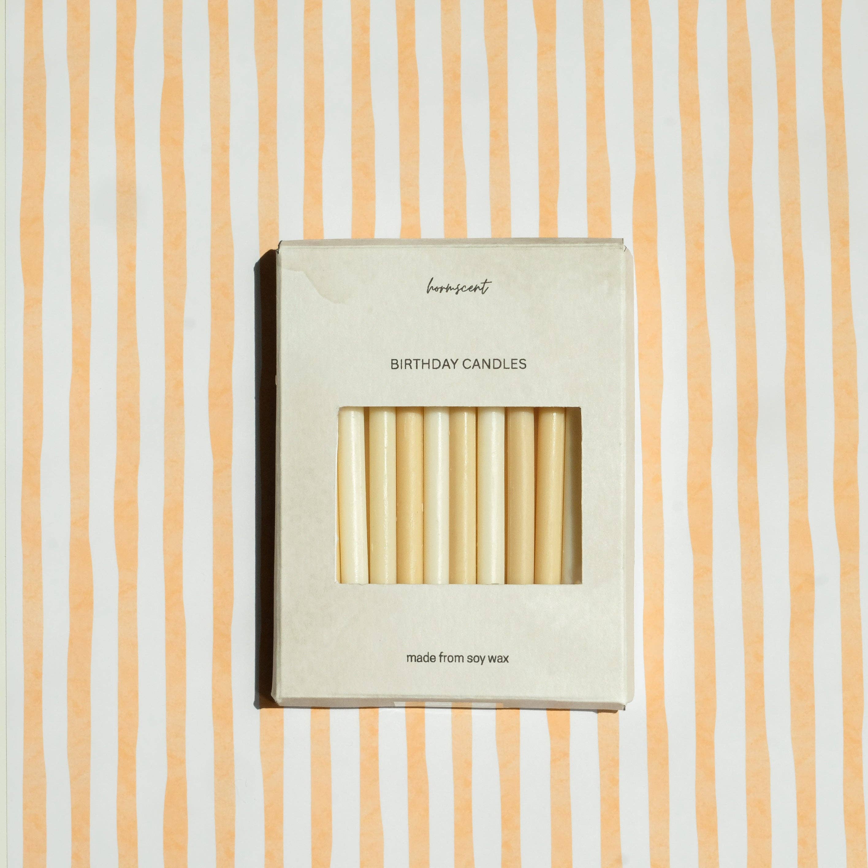 Hormscent - Wholesale Cake Candle - Soy Wax Birthday Candles in Earth Tones1