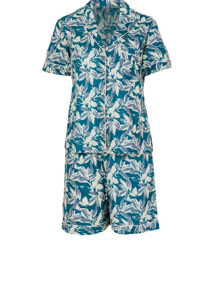 Ariastop.com corporation - Wholesale Sleepwear Set - Women's - Floral Cotton Nightwear Set for Women6
