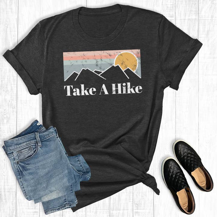 Summer Vacation Take A Hike Graphic Tee for wholesale by The Way Down South