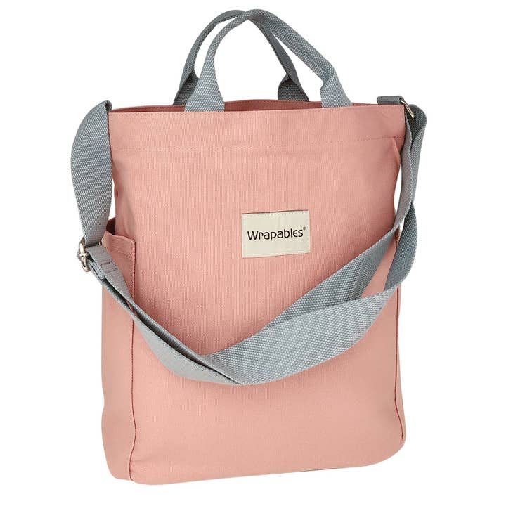 Wrapables.com - Wholesale Tote Bag - Women's - Wrapables Canvas Tote Bag,Casual Cross Body Shoulder Handbag31