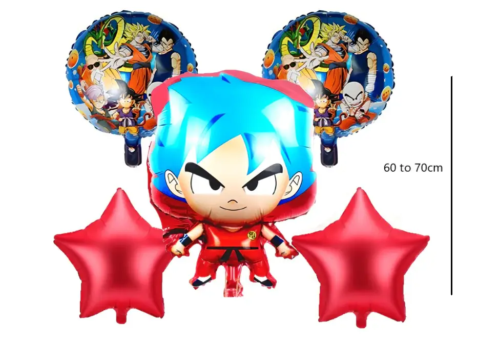 My Wholesale Warehouse - Wholesale Balloon - Large 5pc Happy Birthday Cartoons Character Balloons - 28 Options!30