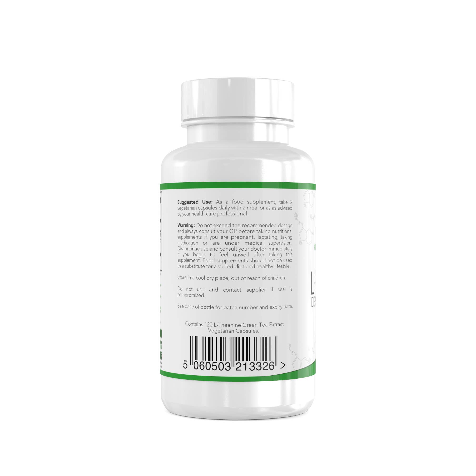Focus Supplements - Wholesale Oral supplement/vitamin - L-Theanine From Green Tea Extract (400mg) 120 Capsules8