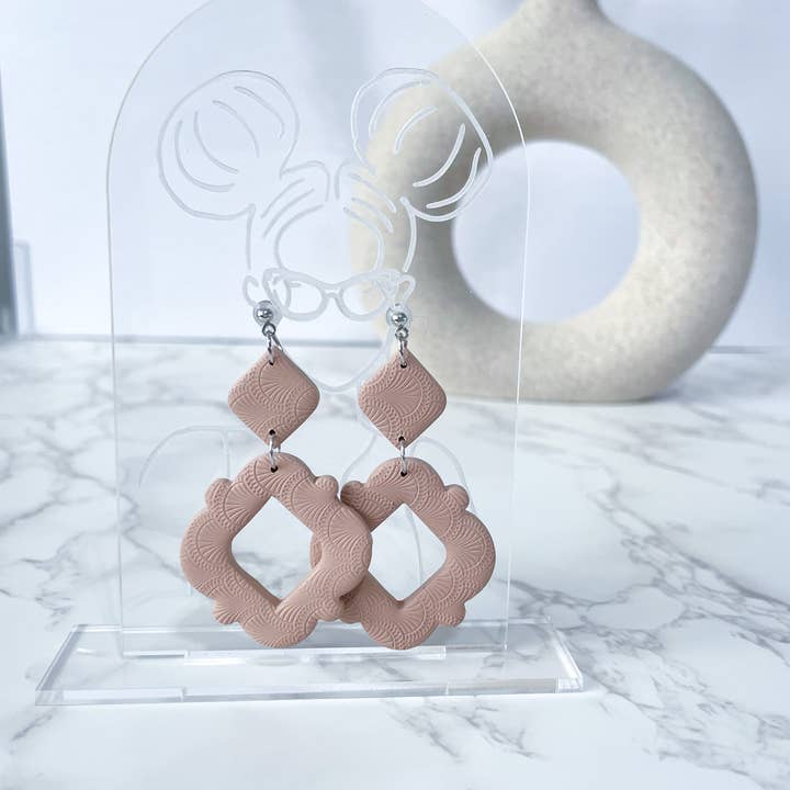 Boho marockanska Polymer Clay örhängen för wholesale av Britt Cimone