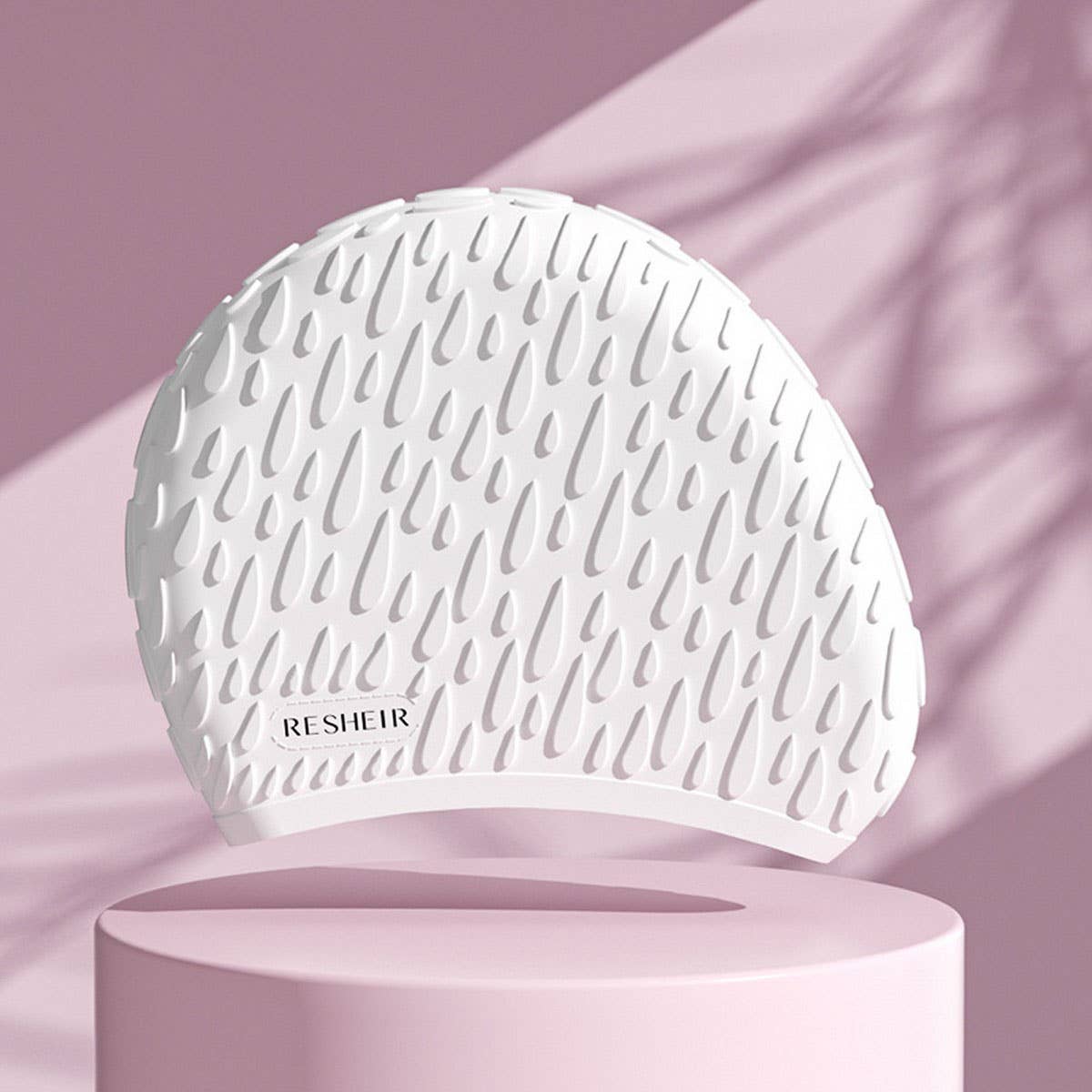 ACCITY - Wholesale Swim Cap - Women's - Womens Silicone Swim Cap Long Hair Waterproof_CWMM67170