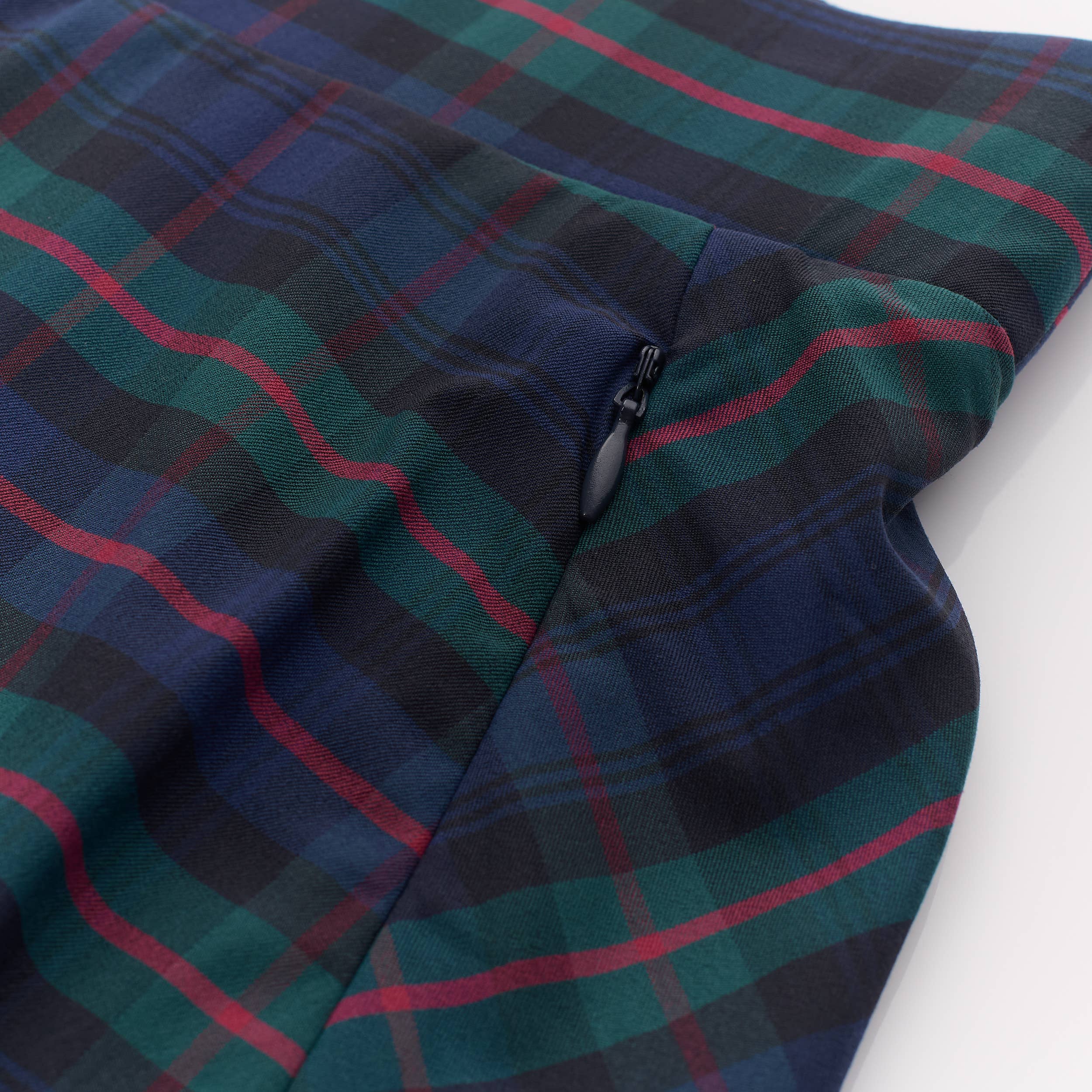 Dark Tartan Spinner Skirt for wholesale on Faire2