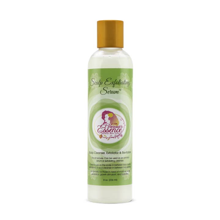 Scalp Exfoliating Serum for wholesale by Vanessa’s Essence Natural Hair Care