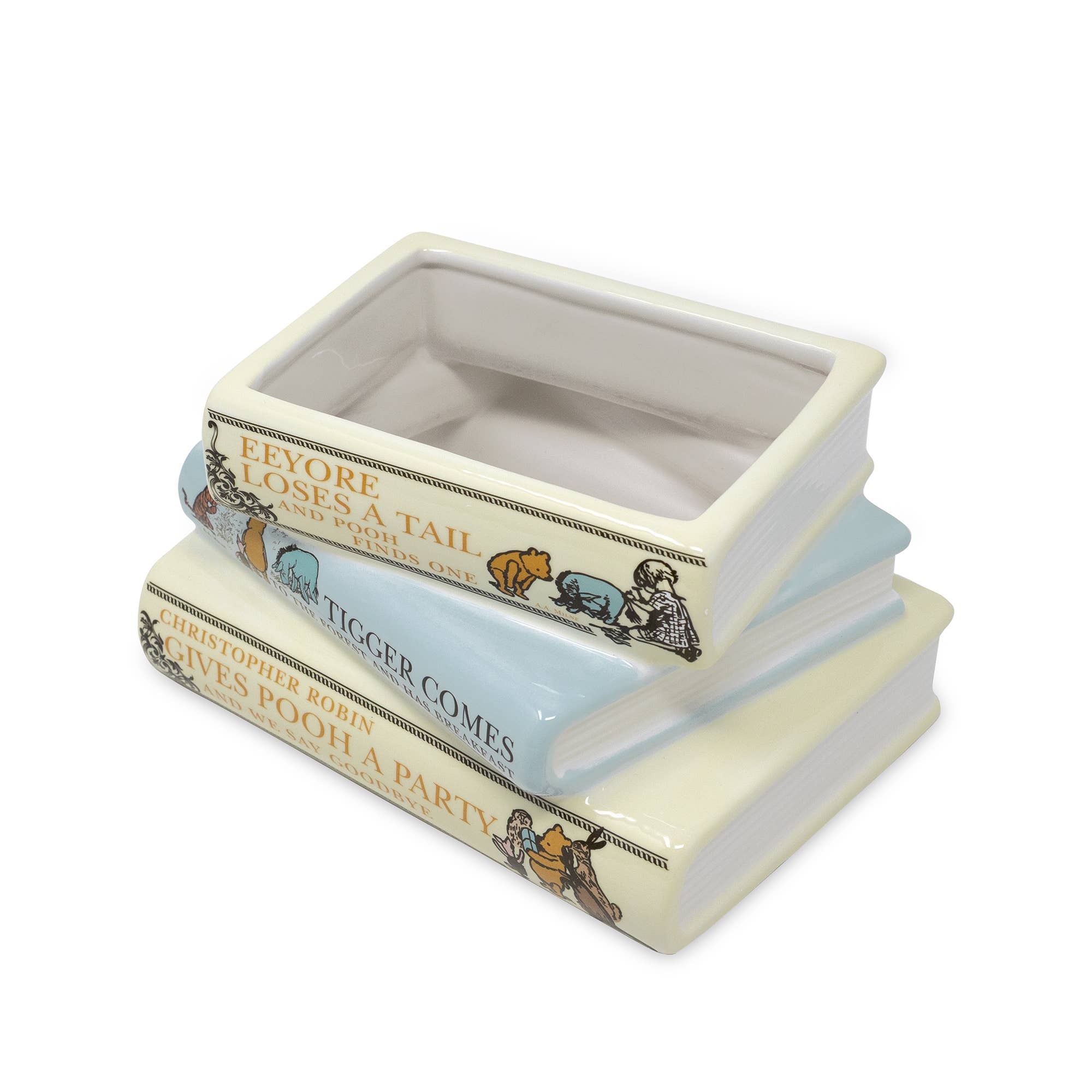 Steel Mill and Co. - Wholesale Planter Box - Stacked Book Planter, The House at Pooh Corner3