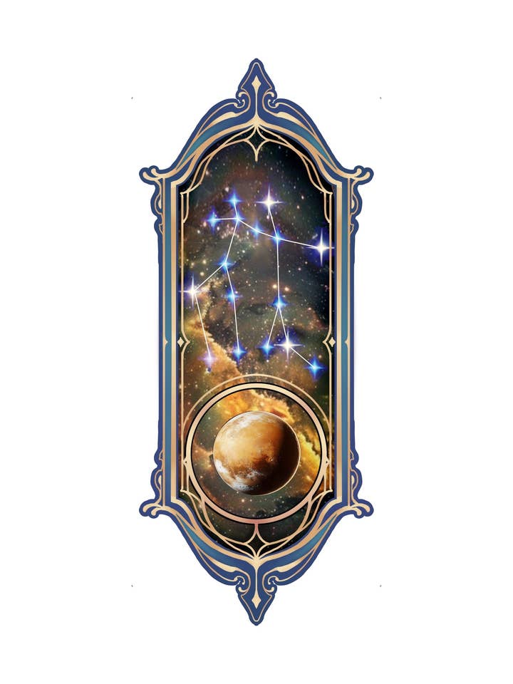 Adesivo Constelação Gémeos por atacado de The Moon Et Tu